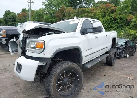 2017 GMC Sierra 2500Hd Denali z USA, uszkodzony, nr VIN 1GT12UEG3HF117771